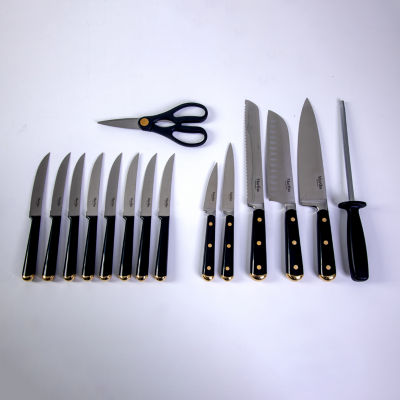 Martha Stewart Lockton 16-pc. Knife Block Set