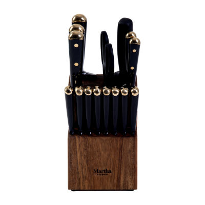 Martha Stewart Lockton 16-pc. Knife Block Set