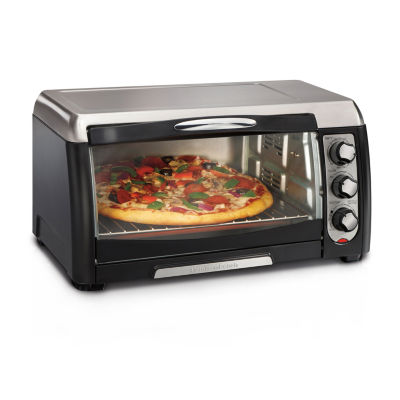 Hamilton Beach® 6Slice Toaster Oven & Broiler 31330, Color Black