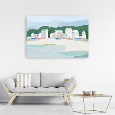 Lumaprints Little Town Iii Canvas Giclee Canvas Art