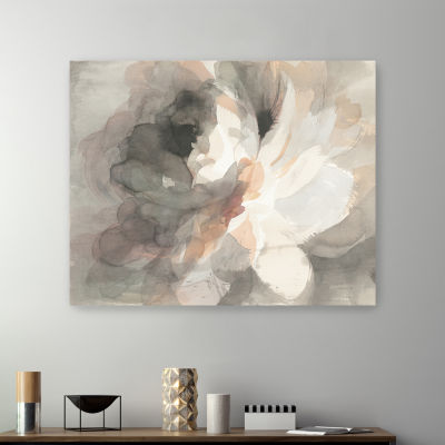 Lumaprints Abstract Peony Crop Canvas Giclee Canvas Art