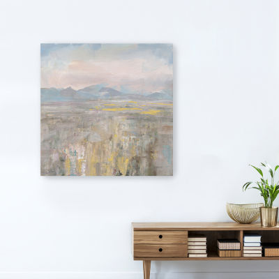 Lumaprints Distant Mountains Canvas Giclee Canvas Art