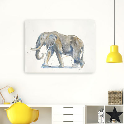 Lumaprints Elephant Canvas Giclee Canvas Art