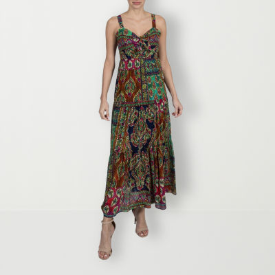 Isabel & Nina Womens Sleeveless Maxi Dress