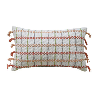 Vibhsa Knotted Edging Rectangular Throw Pillows