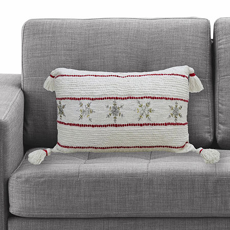 Vibhsa Christmas For Holidays Rectangular Throw Pillow, One Size, Multiple Colors