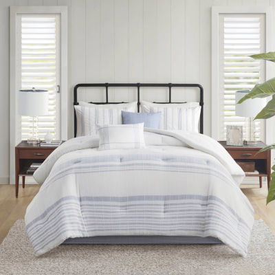 Harbor House Morgan Cotton 6-pc. Midweight Comforter Set