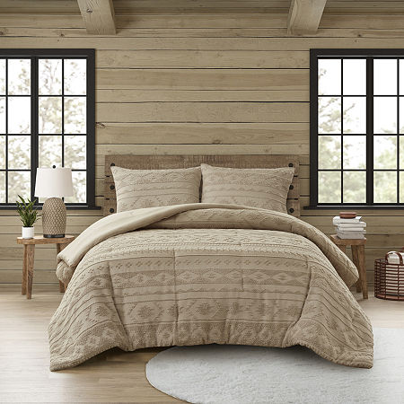 Woolrich Breckenridge Midweight Comforter Set, One Size, Beige