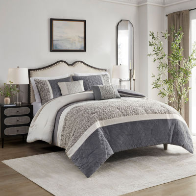 Madison Park Willow 5-pc. Midweight Comforter Set