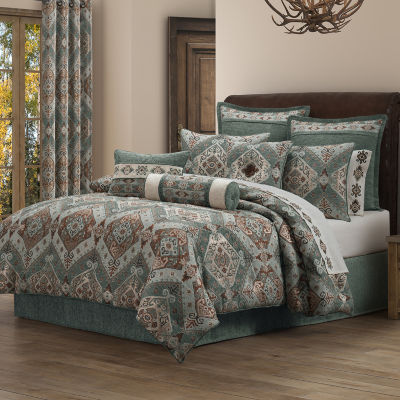 Queen Street Tiberius 4-pc. Southwest Midweight Comforter Set