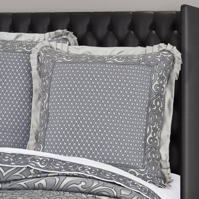 Queen Street Bylthe Pewter Euro Sham