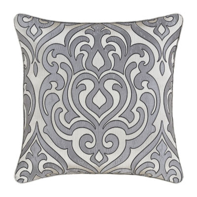 Queen Street Bylthe Pewter Square Throw Pillow
