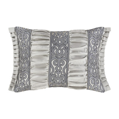 Queen Street Bylthe Pewter Rectangular Throw Pillow