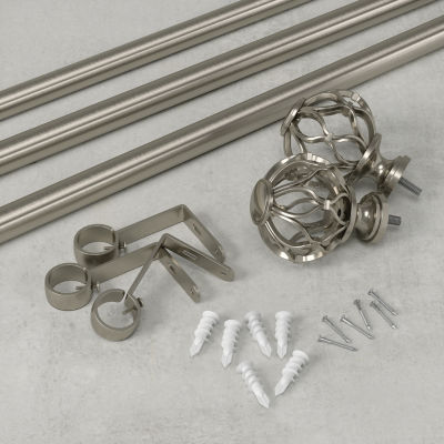 Umbra Cage Ball 1 IN Adjustable Curtain Rod