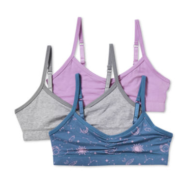 Thereabouts Little & Big Girls 3-pc. Bralette