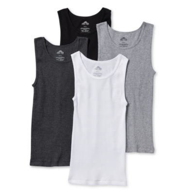 Thereabouts Little & Big Boys 4 Pack Crew Neck Tank