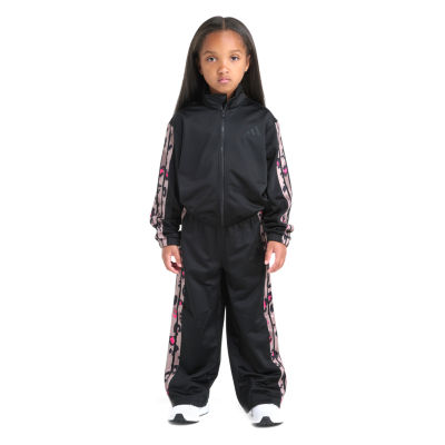 adidas Little Girls 2-pc. Track Suit