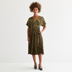 Pleated Dresses for Women | JCPenney