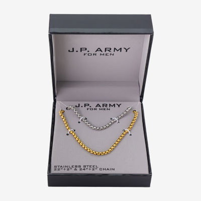 Mens 2-pc. Necklace Set