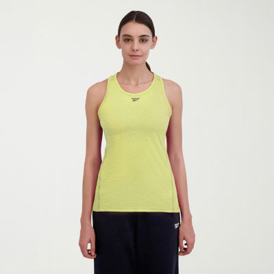 Reebok Womens Crew Neck Sleeveless Active Tank Top