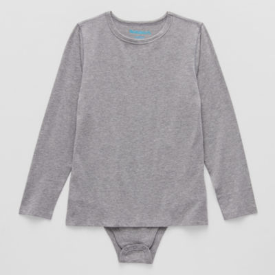 Thereabouts Little & Big Boys Adaptive Long Sleeve Bodysuit