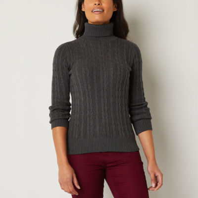 St john's bay deals turtleneck womens