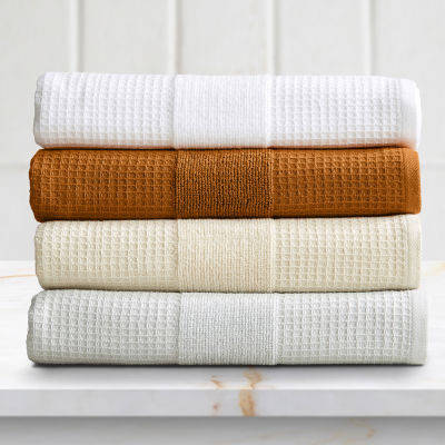 Linery Waffle Weave 6-pc. Quick Dry Bath Towel Set