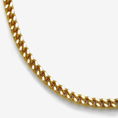 Made in Italy 14K Gold 20 Inch Solid Franco Chain Necklace