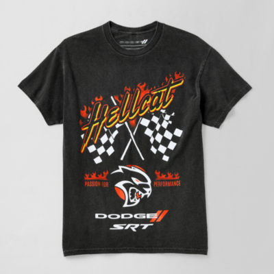 Mens Short Sleeve Dodge Hellcat Graphic T-Shirt