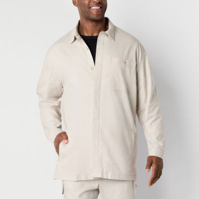 Shaquille O'Neal XLG Utility Overshirt Mens Big and Tall Overcoat