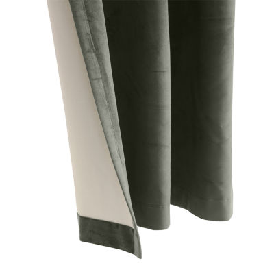Seren Energy Saving Blackout Rod Pocket Back Tab Single Curtain Panel