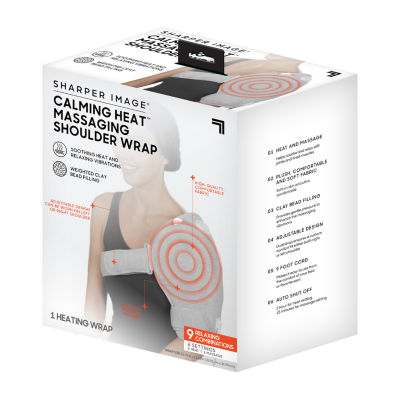 Sharper Image Calming Heat Shoulder Compression Wrap