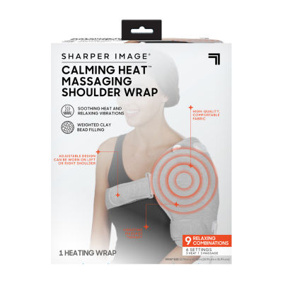 Sharper Image Calming Heat Shoulder Compression Wrap