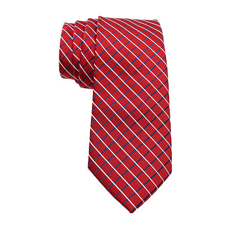 U.S. Polo Assn. Grid Tie, One Size, Red