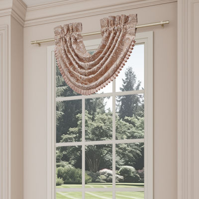 Queen Street Fresno Rod Pocket Waterfall Valance