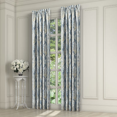 Queen Street Cesar Blackout Rod Pocket Set of 2 Curtain Panel