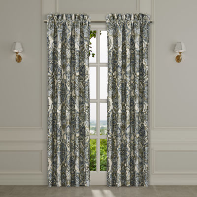 Queen Street Anzalone Blackout Rod Pocket Set of 2 Curtain Panel