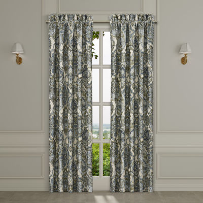 Queen Street Anzalone Rod Pocket Blackout Set of 2 Curtain Panels