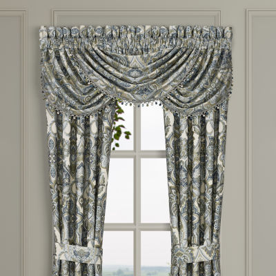 Queen Street Anzalone Rod Pocket Waterfall Valances