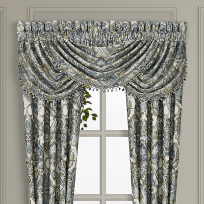 Queen Street Anzalone Rod Pocket Waterfall Valance