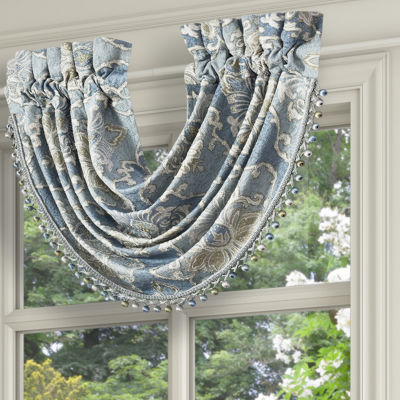 Queen Street Anzalone Rod Pocket Waterfall Valance