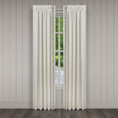 Queen Street Flaire Blackout Rod Pocket Set of 2 Curtain Panel