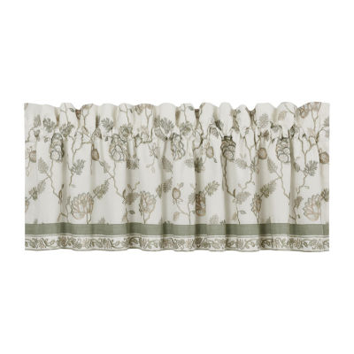 Queen Street Flaire Rod Pocket Tailored Valance