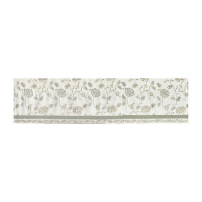 Queen Street Flaire Rod Pocket Tailored Valance