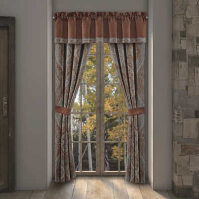 Queen Street Jefferson Rod Pocket Blackout Set of 2 Curtain Panel