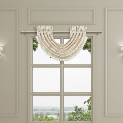 Queen Street Valdez Rod Pocket Waterfall Valance