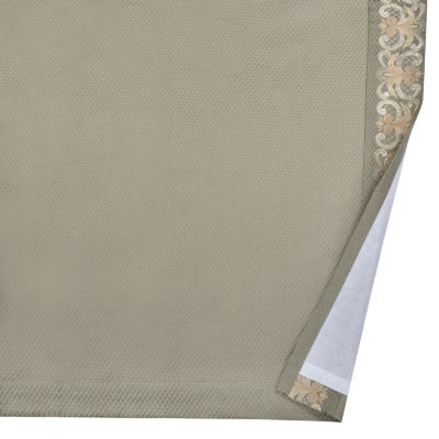 Queen Street Perugia Blackout Rod Pocket Set of 2 Curtain Panel