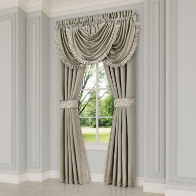 Queen Street Perugia Rod Pocket Waterfall Valance