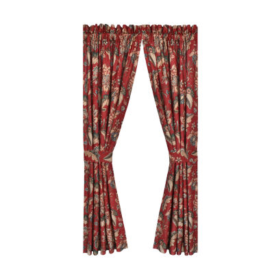 Queen Street Eveleth Rod Pocket Blackout Set of 2 Curtain Panel