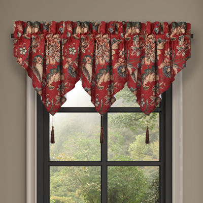 Queen Street Eveleth Rod Pocket Ascot Valance